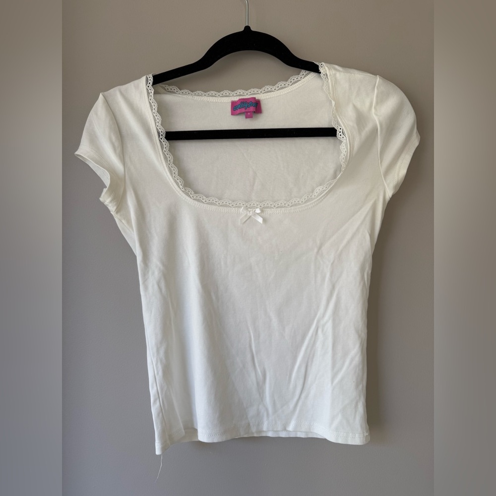 Edikted White T-Shirt